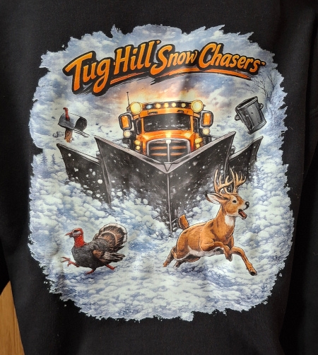 Black Long Sleeve Shirt - THSC Plow with Animals